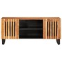 Mueble de TV madera maciza de acacia 105x34x46 cm