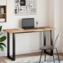 Tablero de mesa rectangular madera maciza acacia 160x50x2 cm