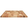 Tablero de mesa rectangular madera maciza acacia 160x50x2 cm