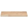 Tablero de mesa rectangular madera maciza acacia 60x30x2 cm