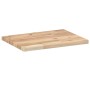 Tablero de mesa rectangular madera maciza acacia 60x30x2 cm