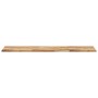 Tablero de mesa rectangular madera maciza acacia 140x40x2 cm
