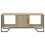Mesa de centro madera de ingeniería roble Sonoma 100x51x40 cm
