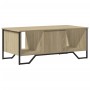 Mesa de centro madera de ingeniería roble Sonoma 100x51x40 cm
