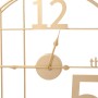 Reloj de pared de hierro dorado Ø50 cm