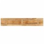 Tablero de mesa rectangular madera mango rugosa 140x20x2,5 cm