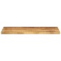 Tablero mesa rectangular madera maciza mango rugosa 80x30x2,5cm