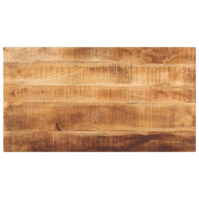 Tablero de mesa rectangular madera maciza mango 100x70x2,5 cm
