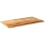 Tablero de mesa rectangular madera maciza mango 100x70x2,5 cm