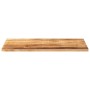 Tablero de mesa rectangular madera maciza mango 100x70x2,5 cm