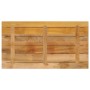 Tablero de mesa rectangular madera maciza mango 100x70x2,5 cm