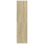 Armario madera contrachapada color roble Sonoma 100x50x200 cm
