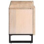 Mueble de TV madera maciza de mango 100x34x46 cm