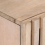 Mueble de TV madera maciza de mango 100x34x46 cm