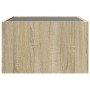 Mesa de centro con Infinity LED roble Sonoma 50x50x30 cm