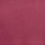 Silla mecedora de terciopelo rojo vino tinto