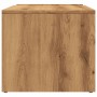 Mesa de centro madera ingeniería roble artisian 90x45x35 cm