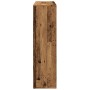 Librería divisora madera ingeniería envejecida 102x29x103,5 cm