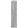 Estantería de madera de ingeniería gris Sonoma 63x20x90 cm