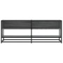 Mueble TV metal y madera ingeniería gris Sonoma 120,5x40x46 cm