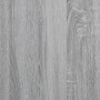 Mueble TV metal y madera ingeniería gris Sonoma 120,5x40x46 cm