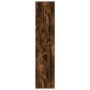 Aparador alto madera de ingeniería roble ahumado 30x41x185 cm