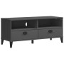 Mueble para TV VIKEN madera de ingeniería gris antracita