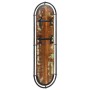 Percheros de pared con 4 ganchos 2 uds madera maciza reciclada