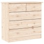 Aparador alto ALTA madera maciza de pino 77x35x165 cm