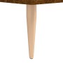 Aparador de madera contrachapada roble ahumado 34,5x34x180 cm