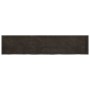 Estante pared madera roble tratada marrón oscuro 180x40x(2-4)cm