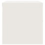 Armario archivador de acero blanco 90x40x40 cm