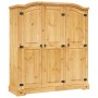 Armario madera de pino Mexicano estilo Corona 3 Puertas