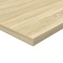 Estante estantería 4 uds contrachapada roble Sonoma 60x30x1,5cm