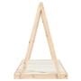 Estructura de cama para niños madera maciza de pino 90x200 cm