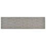 Alfombra de cocina lavable terciopelo dibujo rombos 45x150 cm