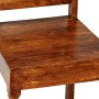Juego de mesas de comedor 7 unidades madera maciza de acacia