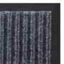 Felpudos de PVC 4 unidades gris 90x60 cm