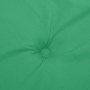 Cojines de silla de jardín 6 uds tela Oxford verde 50x50x3 cm
