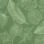 Cojines de banco de jardín 2 uds tela Oxford estampado de hojas