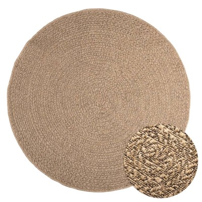 Alfombra ZIZUR apariencia de yute interior y exterior 160 cm