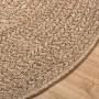 Alfombra ZIZUR apariencia de yute interior y exterior 160 cm