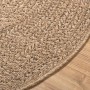 Alfombra ZIZUR apariencia de yute interior y exterior 90 cm