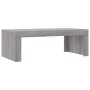Mesa de centro madera de ingeniería gris Sonoma 102x50x36 cm