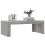 Mesa de centro madera de ingeniería gris Sonoma 102x50x36 cm