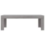 Mesa de centro madera de ingeniería gris Sonoma 102x50x36 cm