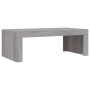 Mesa de centro madera de ingeniería gris Sonoma 102x50x36 cm
