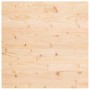 Tablero de mesa cuadrado madera maciza de pino 90x90x2,5 cm