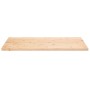 Tablero de mesa rectangular madera maciza de pino 100x50x2,5 cm