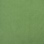 Silla mecedora con reposapiés terciopelo verde claro